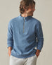 Men's French Rib Half Zip - Quiet Harbor
